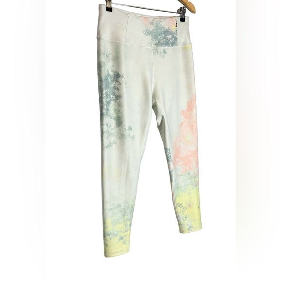 Calia By Carrie Underwood | Leggings No Seam 7/8 Tie Dye Lemon Ice High Rise EUC - Picture 7 of 11